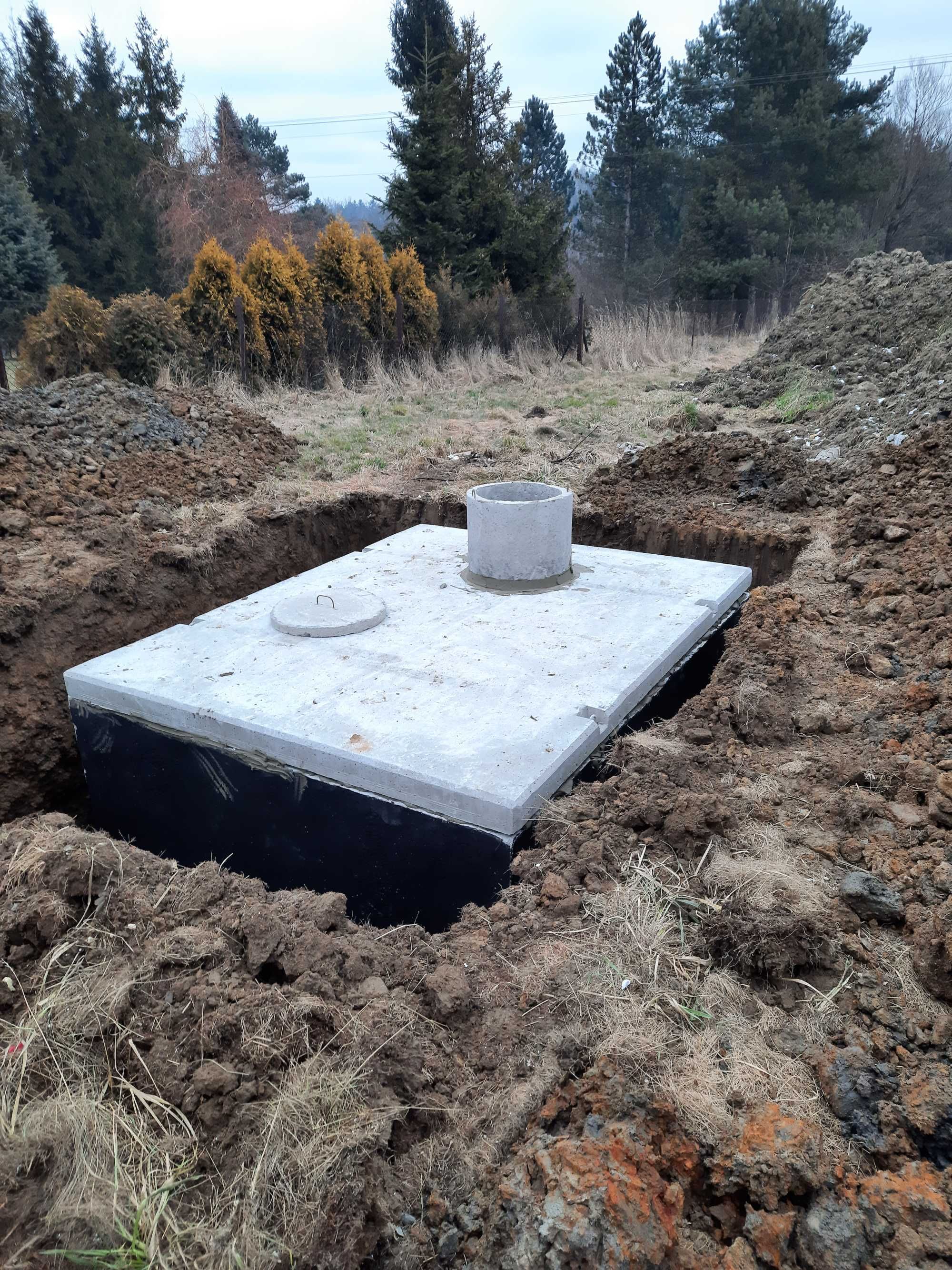 Szamba betonowe, Zbiornik betonowy na szambo wodę gnojownicę PRODUCENT