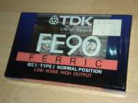 Kaseta magnetofonowa TDK FE90 FERRIC - NOWA
