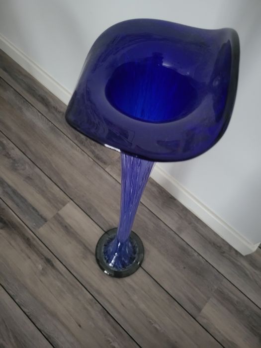 Wazon szklany wysoki