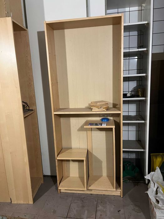 IKEA Billy regał z nadstawkami oraz na płyty CD