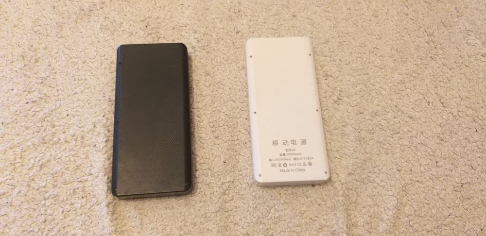 PowerBank Повербанк чорний або білий