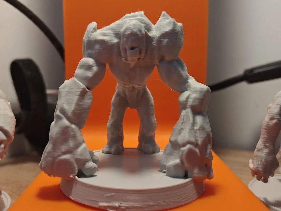 Golem de Pedra D&D