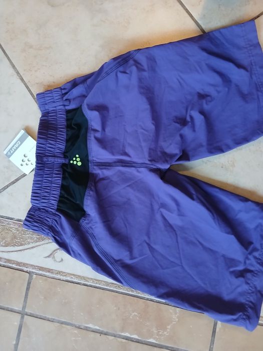 Nowe spodenki rowerowe craft rozmiar S