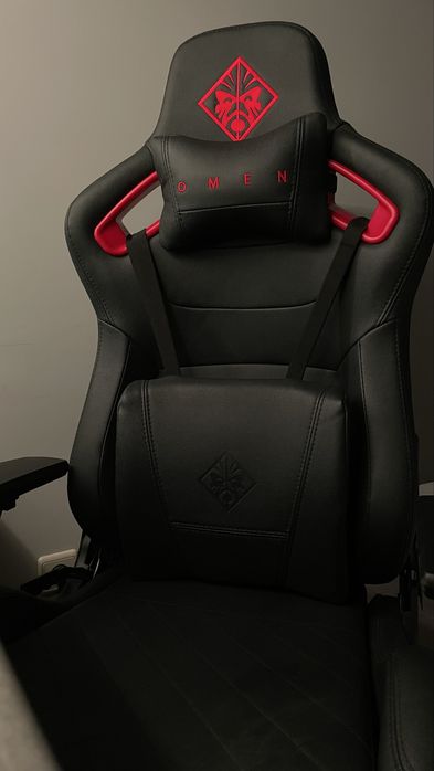 Cadeira gaming Hp Omen Citadel- Elevador a Gás 4 classe