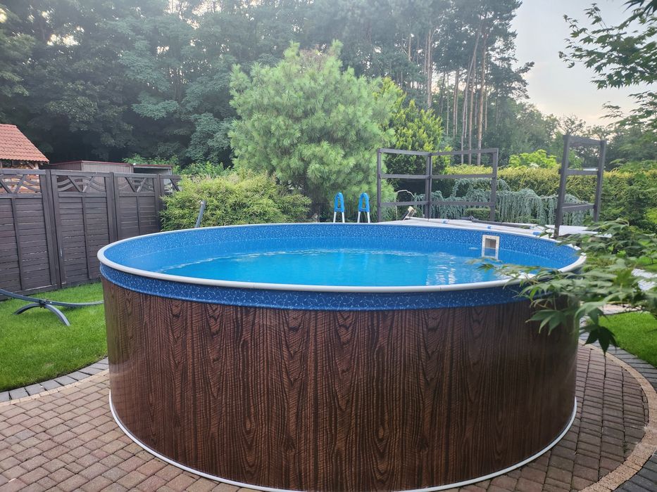 Basen kanadyjski 366 cm  komplet z pompą generator chloru