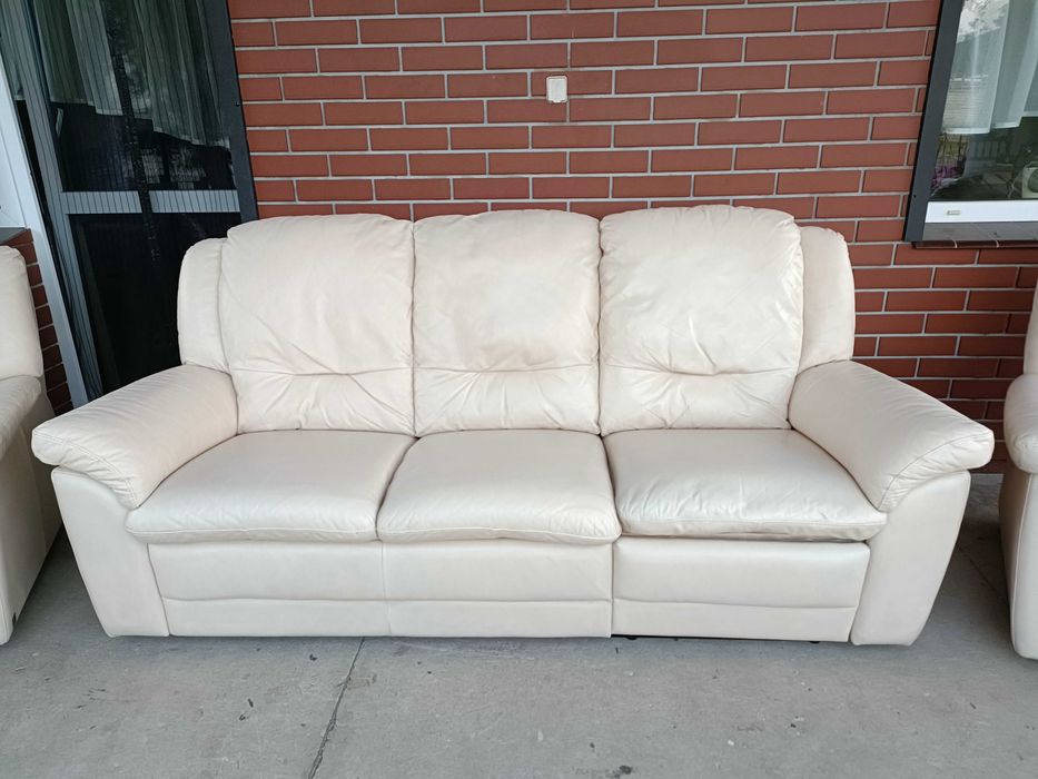 Sprzedam wypoczynek ze skóry -Skóra -skórzany –skórzana -skórzane