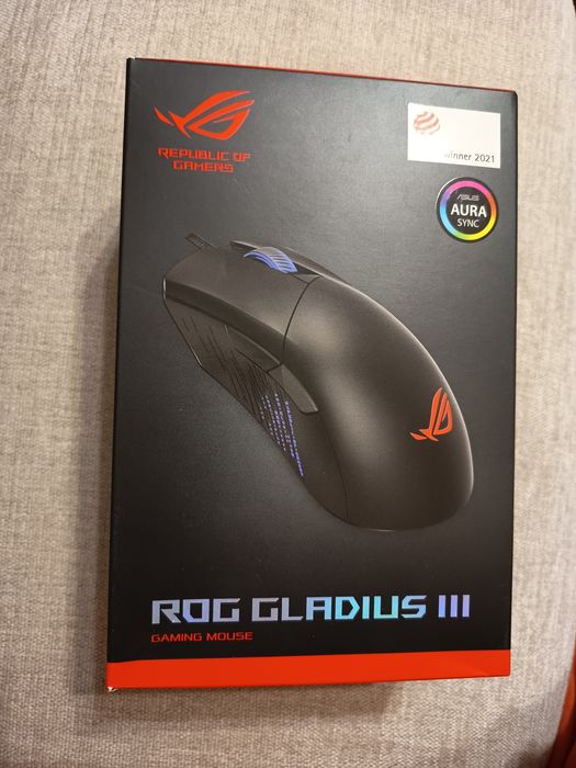 Миша Asus ROG Gladius III USB Black
