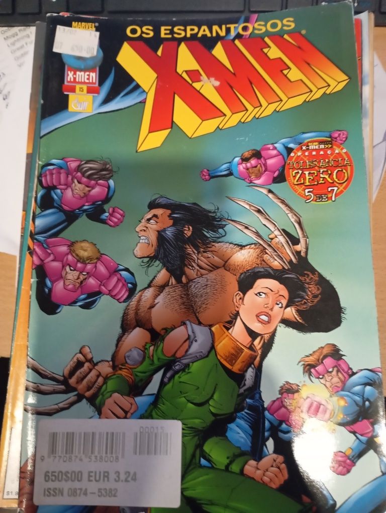 BD Os Espantosos X-Men 11 a 15