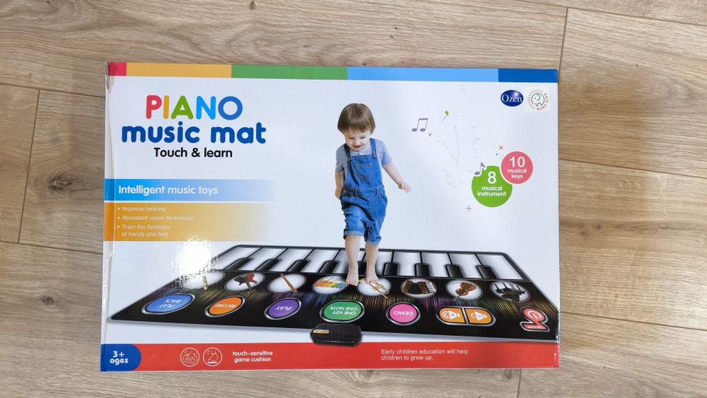 Muzyczna mata pianino duża 148cm szerokości - mało używana