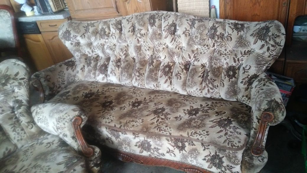 Stylowa Sofa i 2 fotele