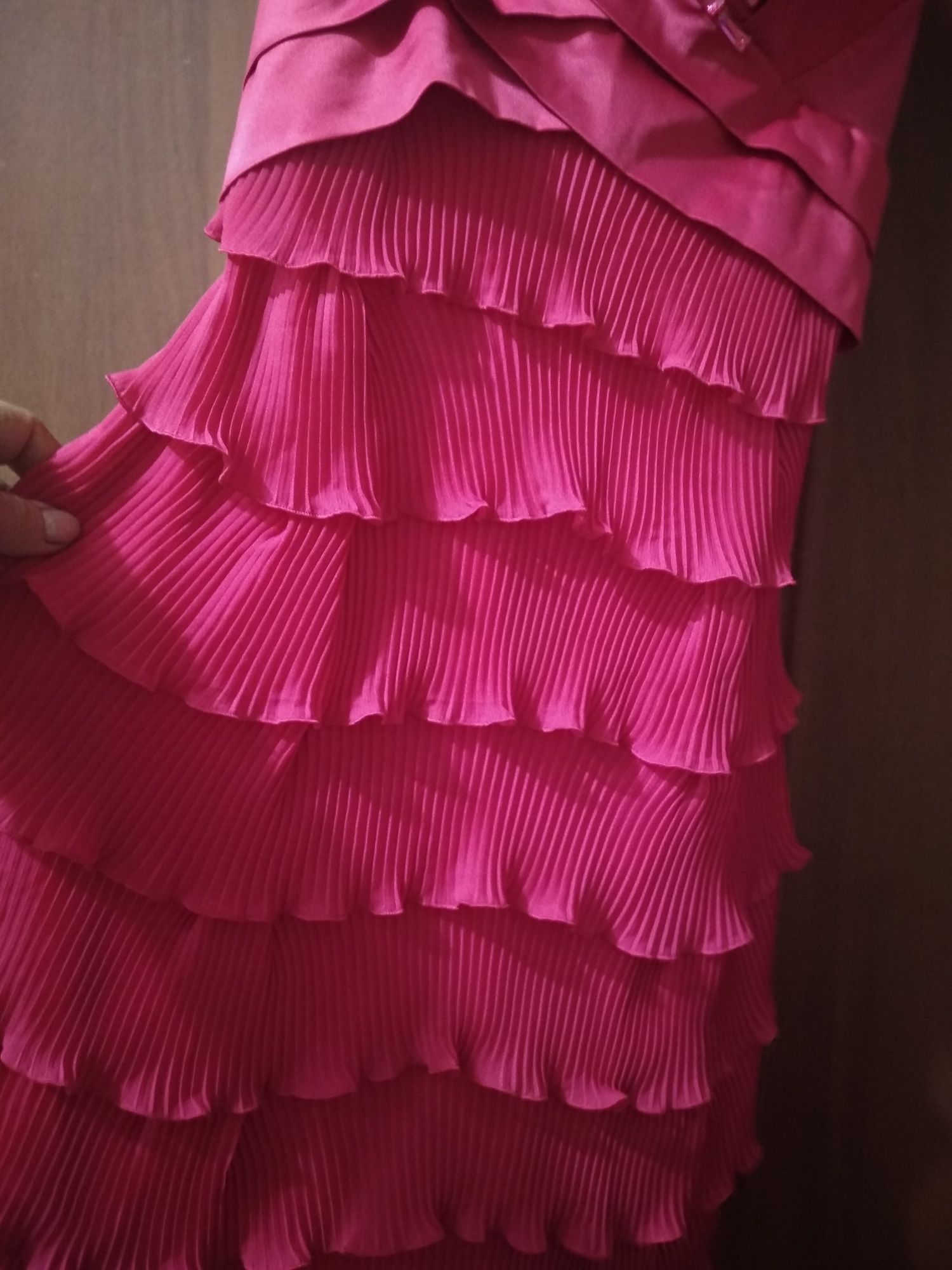 платье сарафан плиссе 42-44 размер