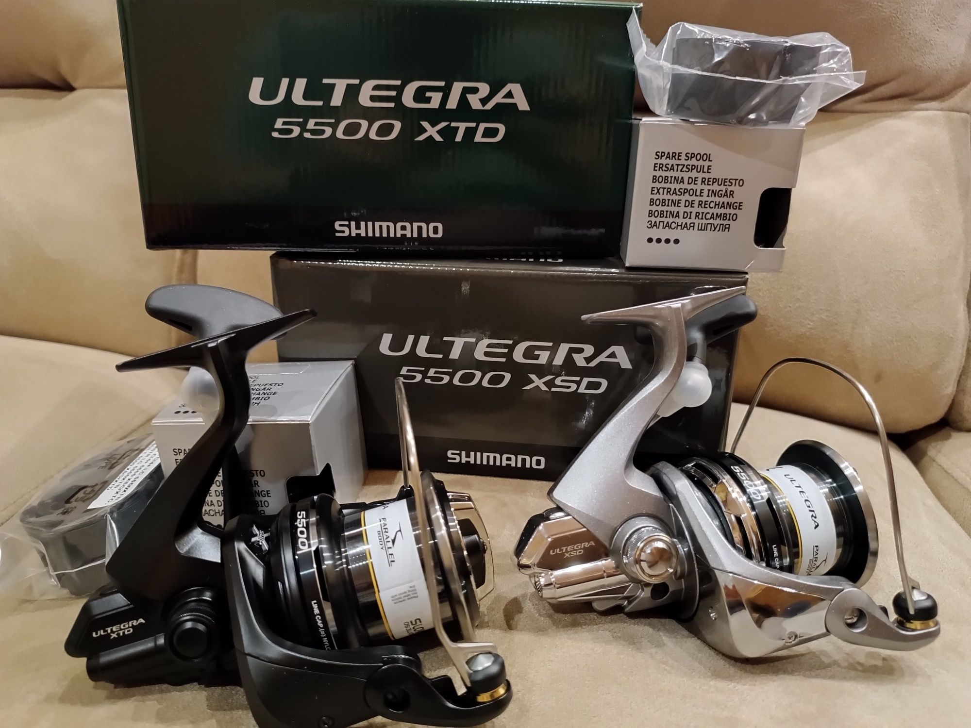 Котушки Shimano Ultegra 5500 XTD/XSD