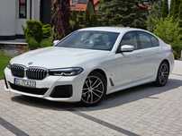 BMW Seria 5 520 M Pakiet X Drive 2022r BEZWYPADKOWA z Polskiego Salonu FV23%