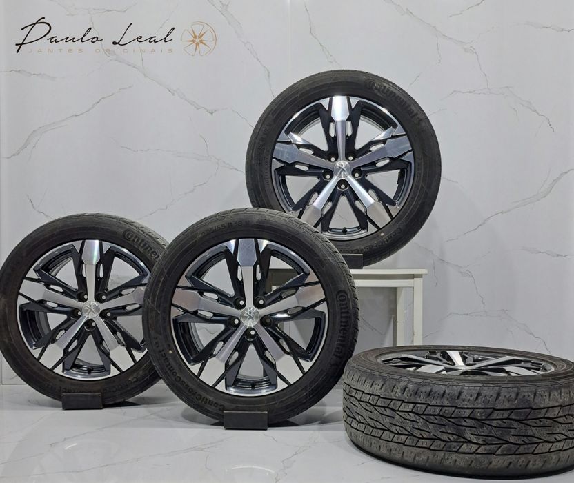 Jantes 18" originais Peugeot 3008 GT Line 5008 Citroën DS 5x108