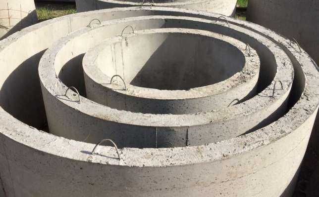кольца бетонные, канализация