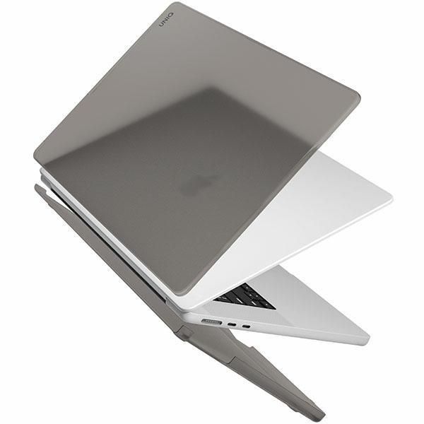 Etui Uniq Claro Na Macbook Air 13 (2022) Szary/Smoke Grey