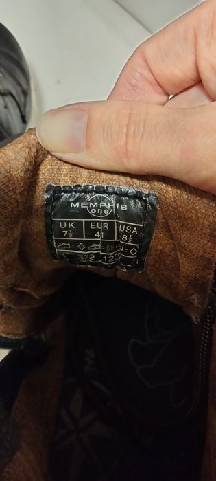 Мужские осенние  теплые ботинки  Memphis one,р40