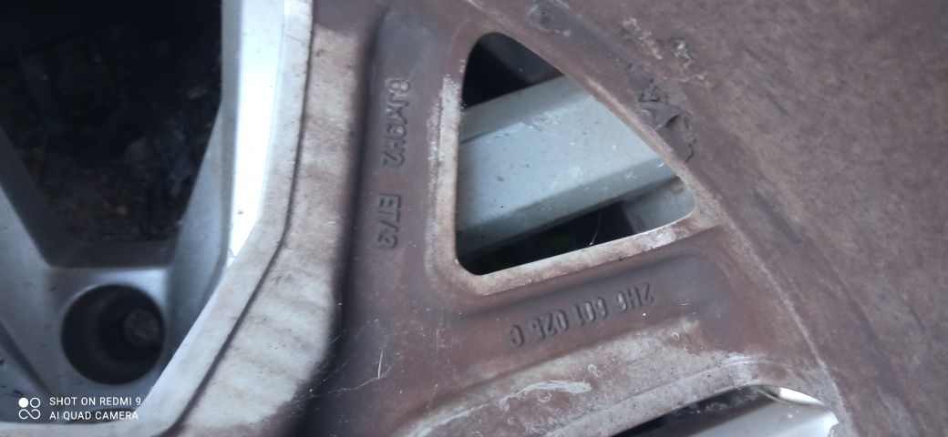 ALUFELGA VW amarok  - 2H6 18" 5X120 ET43 oryginał 1szt