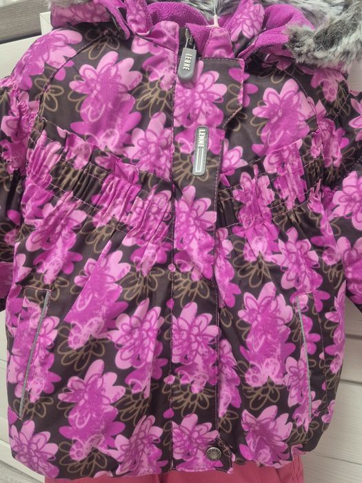 Зимовий комплект: куртка lenne 86, напівкомбінезон impidimpi 86/92