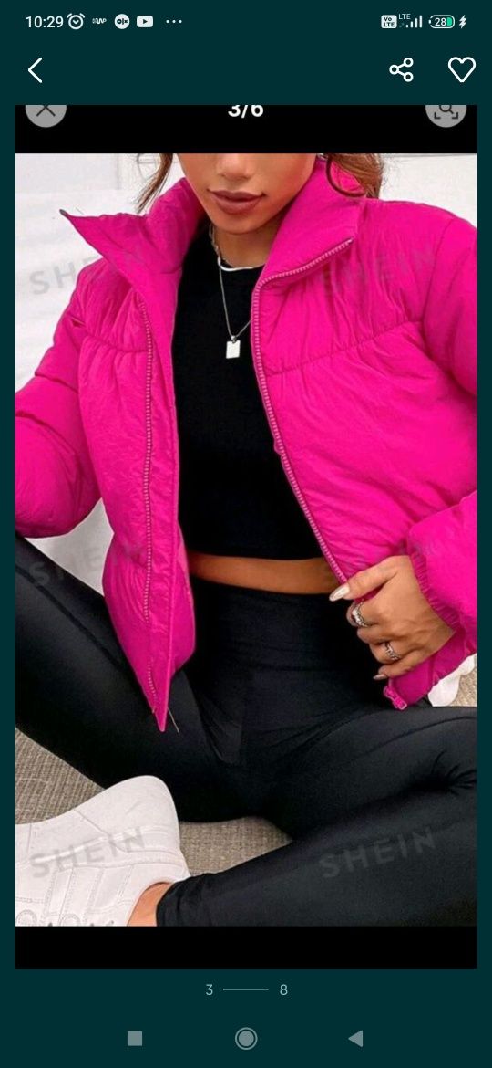 Kurtka typu puffer l/xl