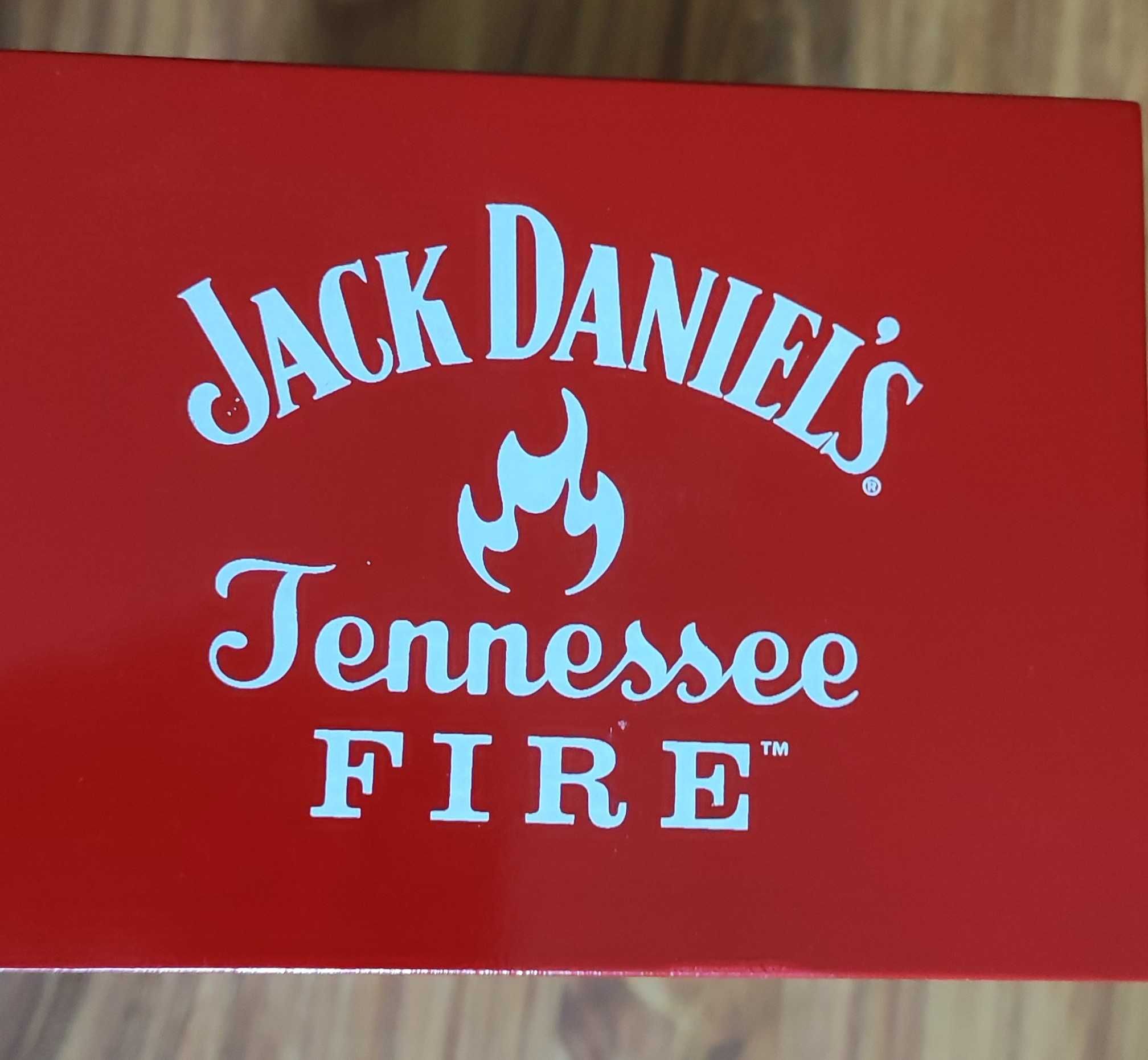 Jack Daniel's Fire pudełko na butelkę podświetlane