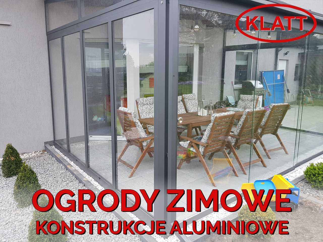 Ogrody zimowe - Konstrukcje Aluminiowe KLATT - Pomiar Gratis