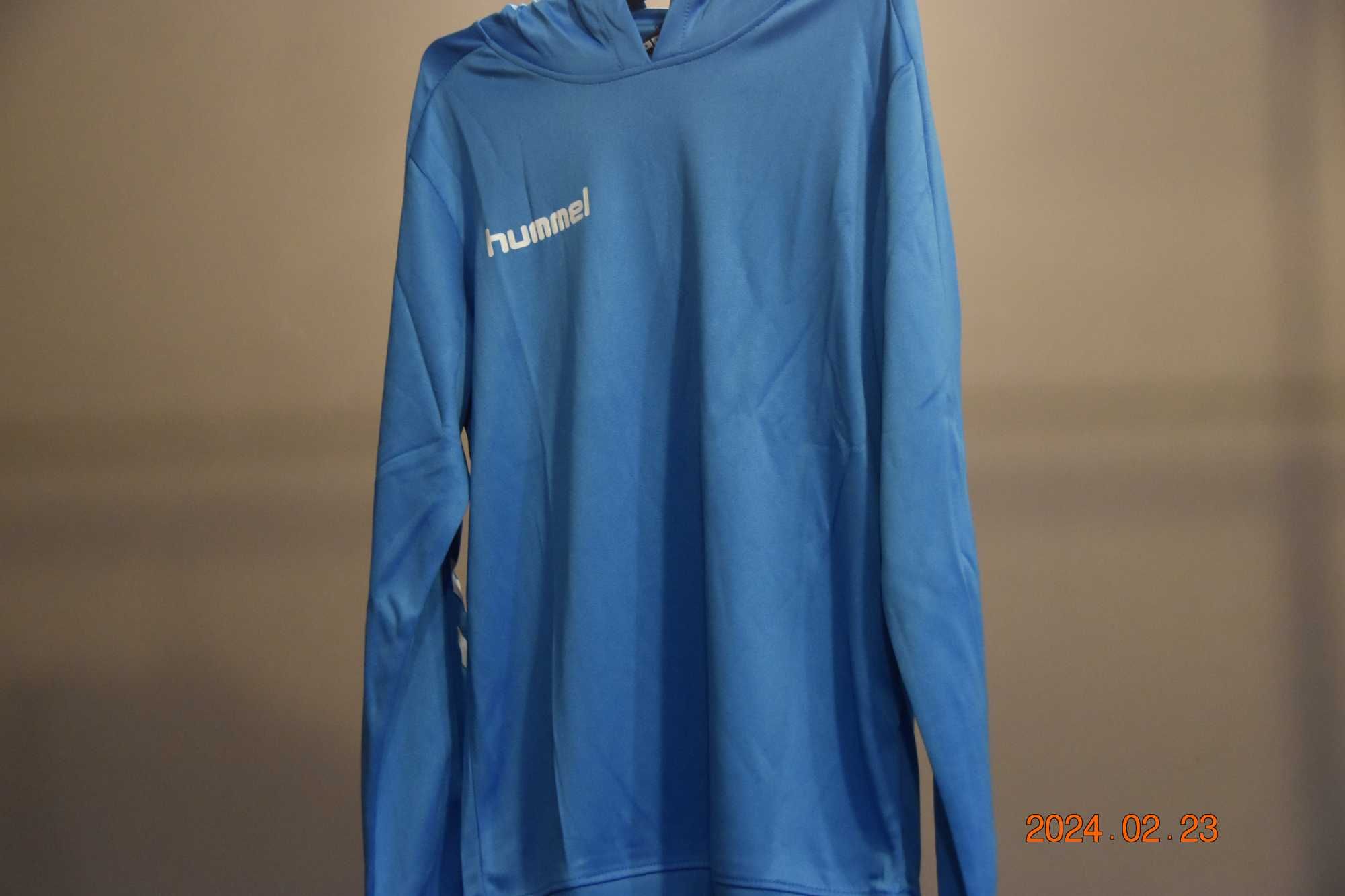 Bluza Sportowa Niebieska Hummel 140