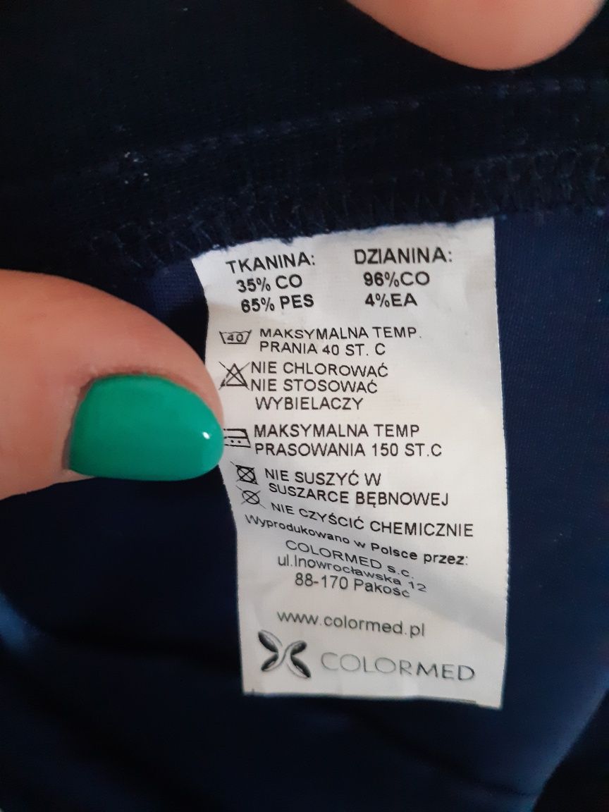 Komplet medyczny r 54 granatowy colormed