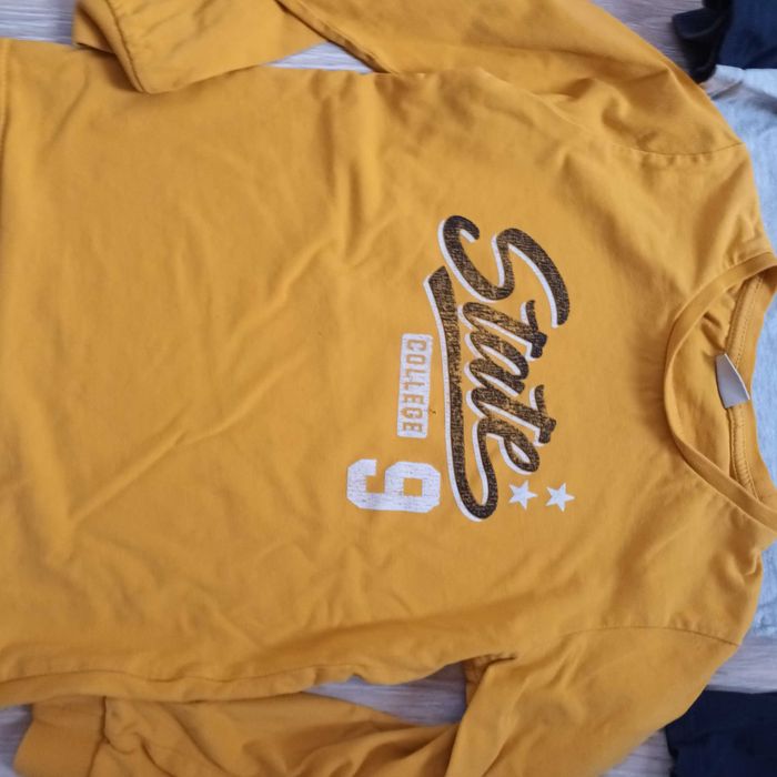 Bluzki chłopięce 122 128 zestaw