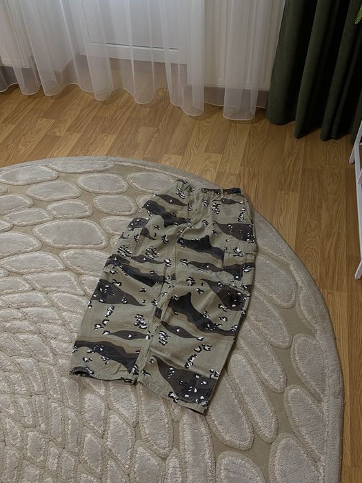 Широкі карого штани на кордурі, streetwear pents , baggy , sk8 ,