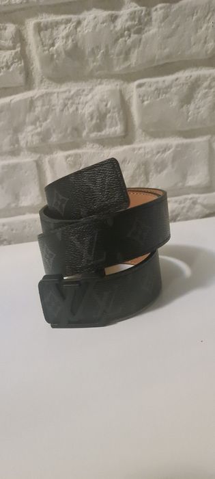 Pasek 105cm LV szaro-czarny