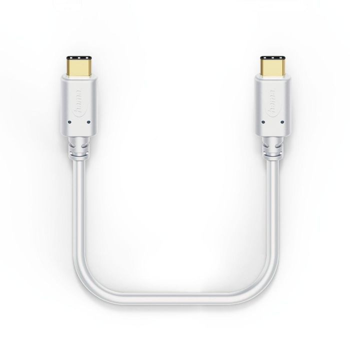 Hama Kabel ładujący USB 2.0 C / USB C, 1.5m, biały OUTLET