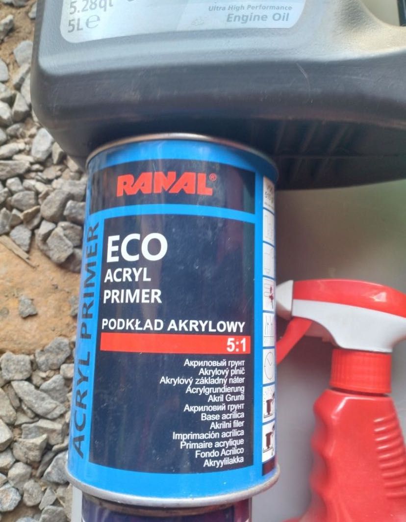 Грунт акриловый Ranal ECO Acryl Primer, отвердитель MIXON HARDENER 720