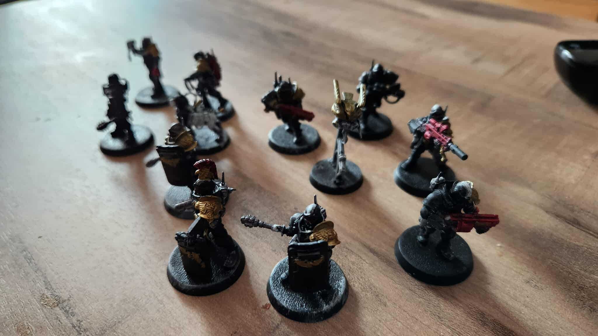 Exaction Squad Adeptus Arbites Kill Team Warhammer 40k Złożone