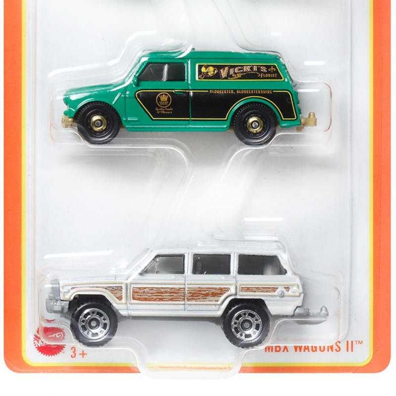 MATCHBOX 3-Pak Autka VOLVO V60 JEEP Wagoneer AUSTIN Mini Van HLC07