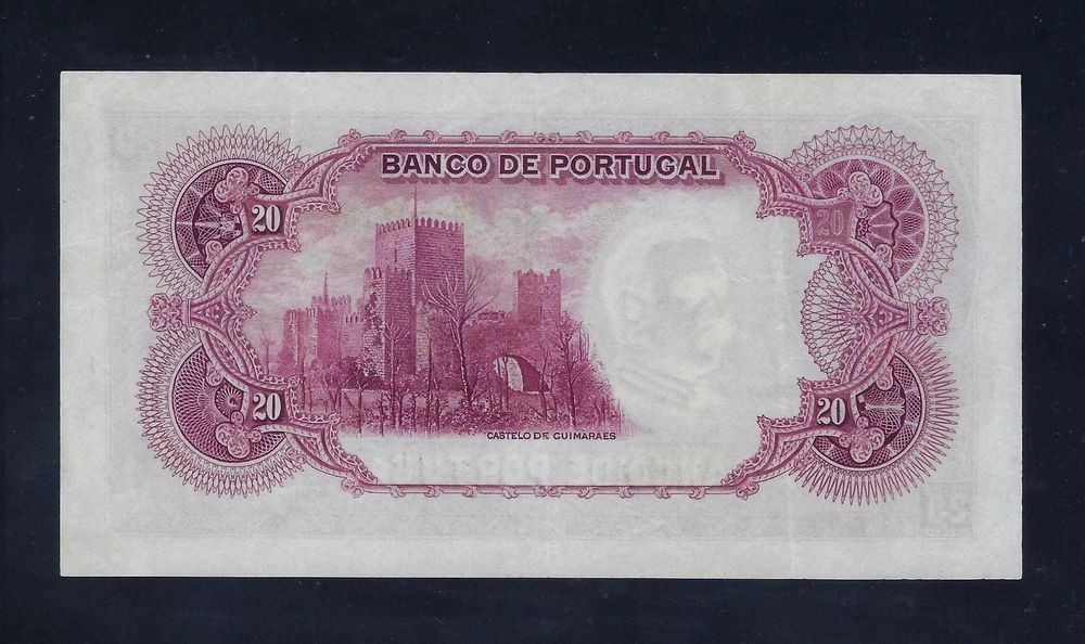 nota PortugalL 20 Escudos 1933 P-143 EF-AUNC