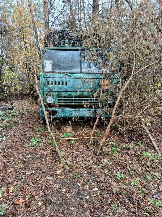 Камаз на повному бойовому