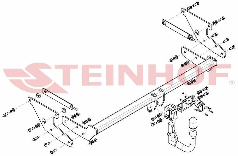 WYPINANY HAK Holowniczy + Moduł 7 Pin do Renault Scenic IV od 2016