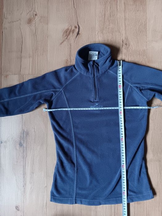 Paka dla chłopaka, polar cienki, bluza,  narty, sanki, rozm.140 2 sztu