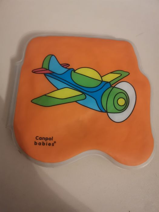 Іграшка-книжечка м'яка пищалка для купання Canpol babies та тварини