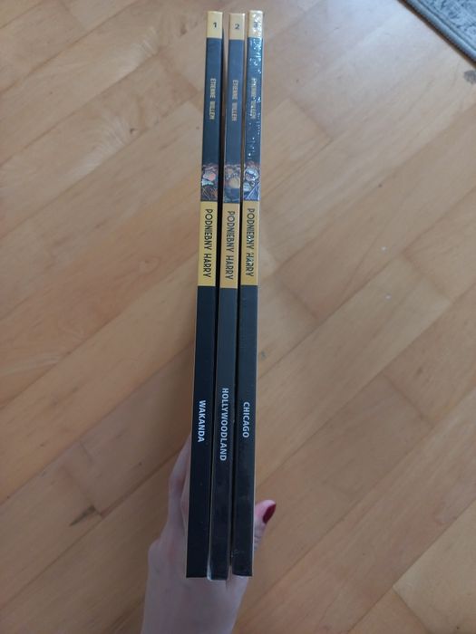 Podniebny Harry 1-3 komiksy