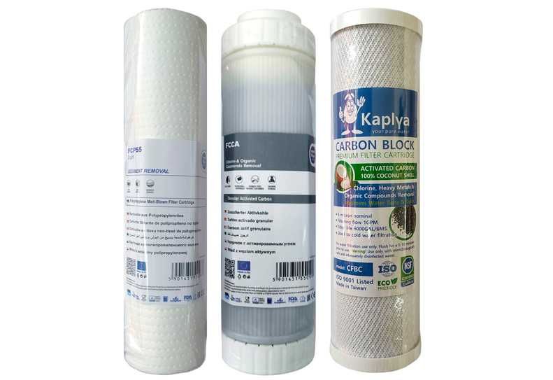 Набор картриджей AQUAFILTER Комплексная очистка