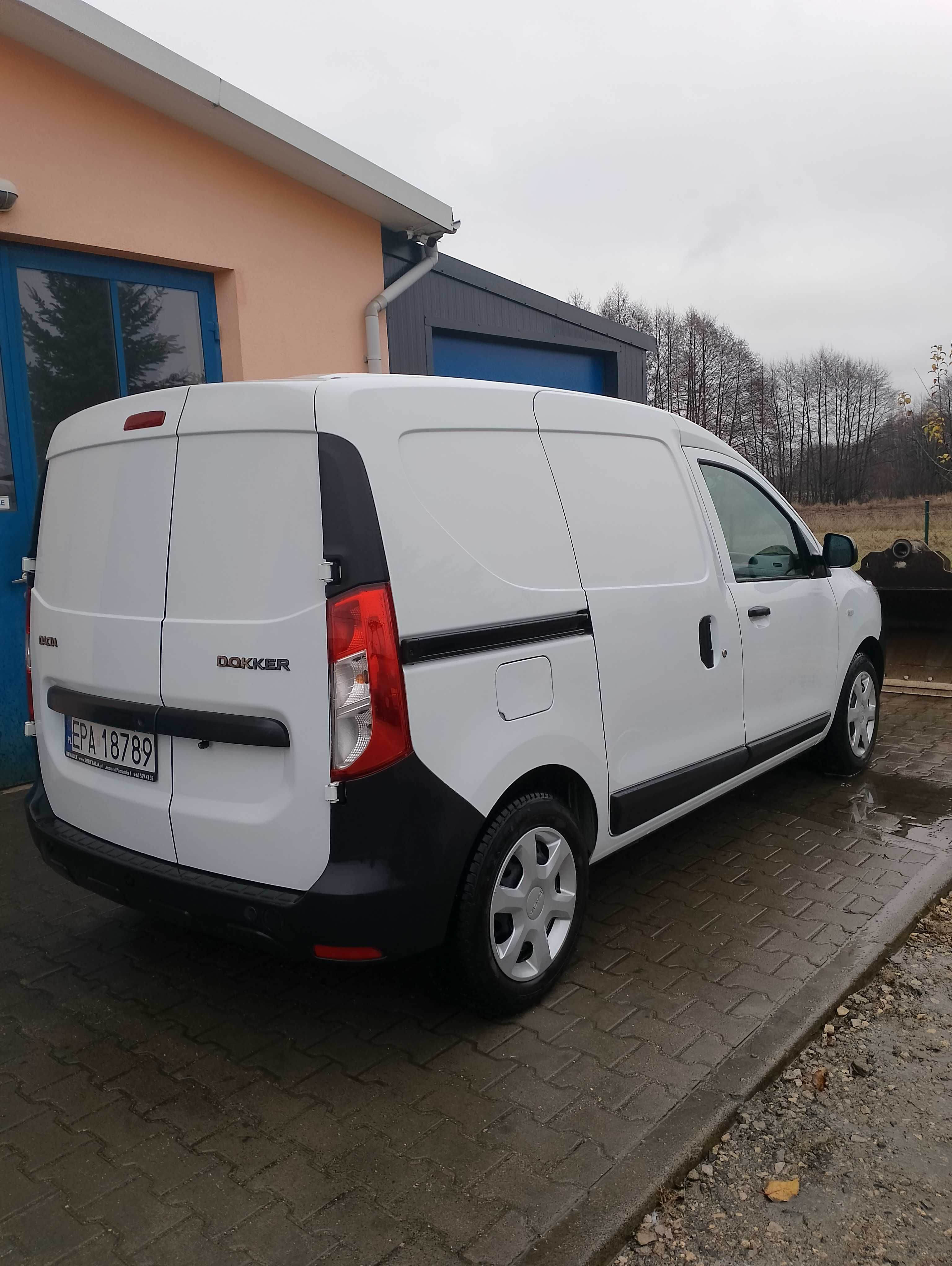 Dacia Dokker VAN 1.3 Tce Bardzo mały przebieg jak nowa! VAT 1