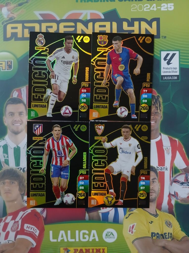 Panini LaLiga  2025 Limited Edition  Edition Limitada 4 szt