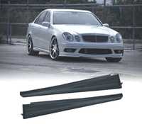 EMBALADEIRAS LATERAIS PARA MERCEDES CLASSE E W211 02-09 LOOK AMG