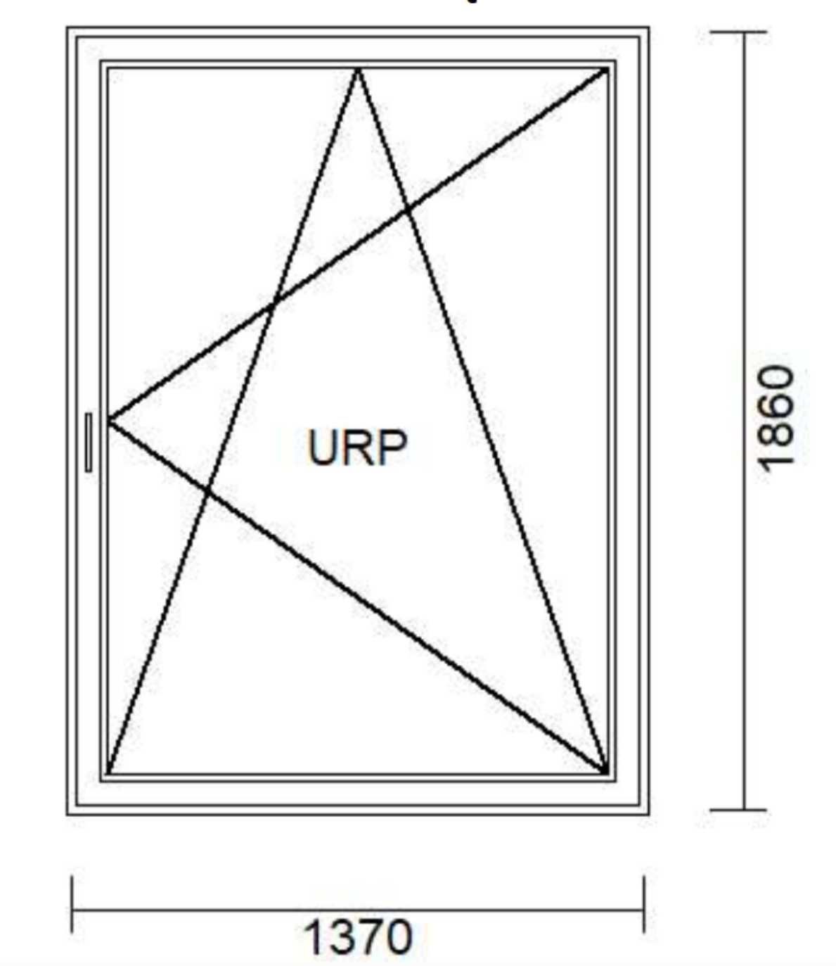 Okna jednoskrzydłowe 1480x1860 /1420x1860 /1370x1860