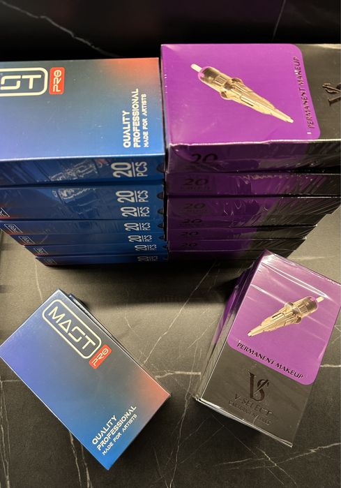 Картрижді для тату Mast pro EZ V-Select модулі голки для перманенту