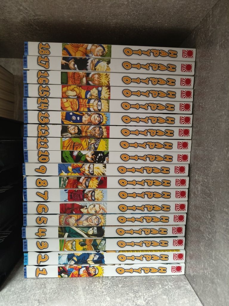 Манга Naruto 1-18 том Rise Manga