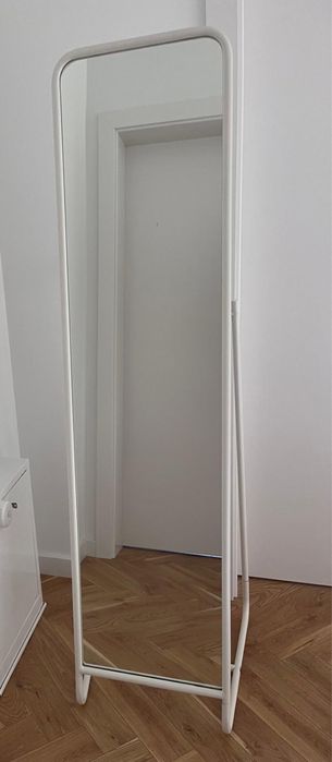 Lustro stojące z wieszakiem na ubrania, IKEA KNAPPER