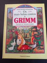 Livro "Os mais belos contos de Grimm"